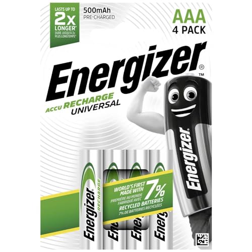 Energizer Universal HR03 Micro (AAA)-Akku NiMH 500 mAh 4 St.