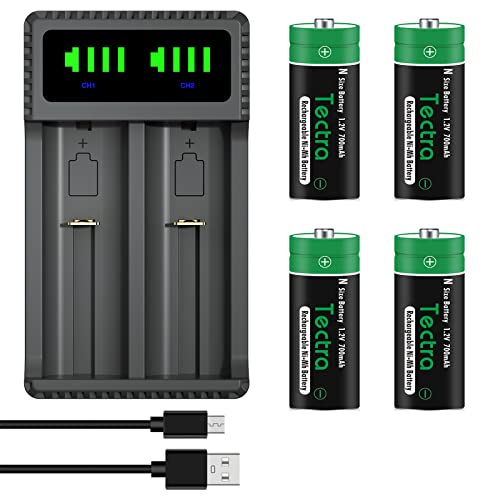 DuraPro 4X Akku N(E90/LR1) + LED USB Ladegerät