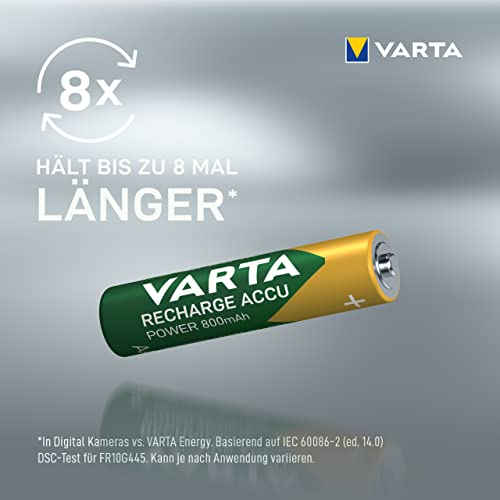 Varta Rechargeable Accu Ready2Use vorgeladener AAA - 5