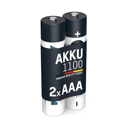 ANSMANN Micro AAA Akku Testsieger (Vergleich.org 06/2016) Typ 1100mAh NiMH
