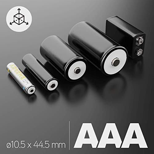 Heitech NiMH-Akku vorgeladen HR03/Micro/AAA, 800 mAh, 1,2 V, Wiederaufladbar, 04002190 - 4